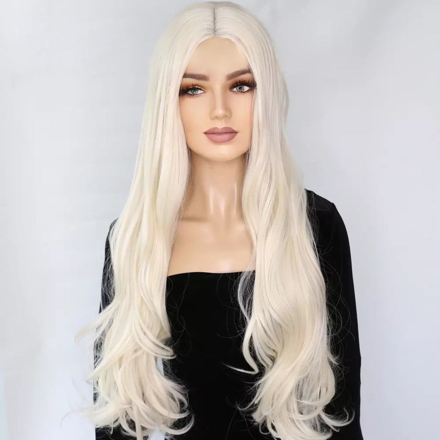 Dlouhá vlnitá paruka Hailey – Golden Diva