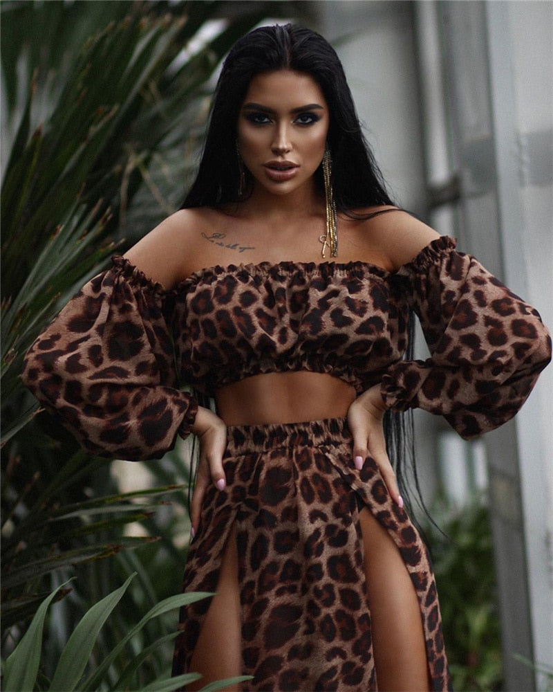 Dámské plážové cover-up šaty Summer Queen leopard – Golden Diva