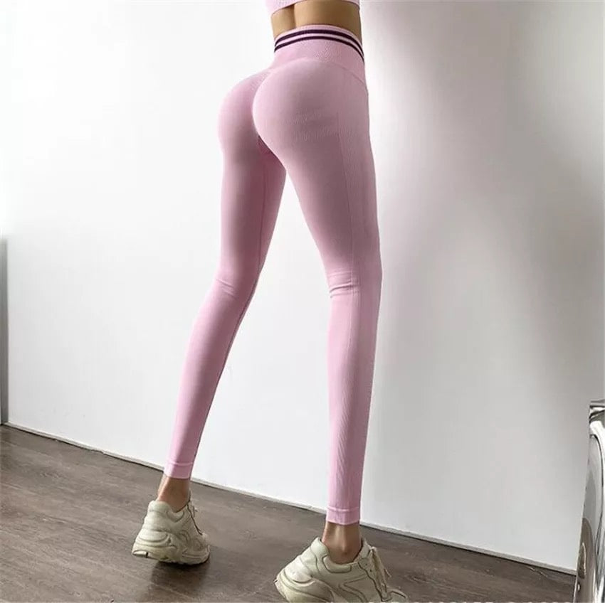 Dámský sportovní set Fitness Baby tyrkysová / růžová – Golden Diva