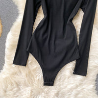 Body Zipper – černé