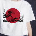 Dámské tričko Japan Sun s japonským motivem – Golden Diva